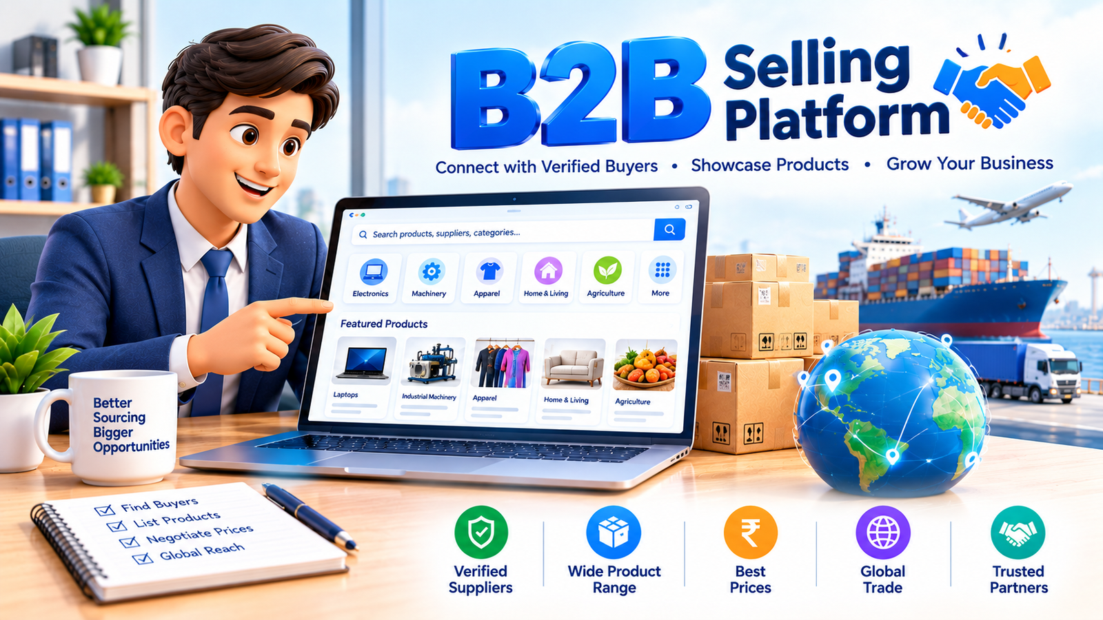 B2B Selling Platform | Connect with Buyers & Grow Sales